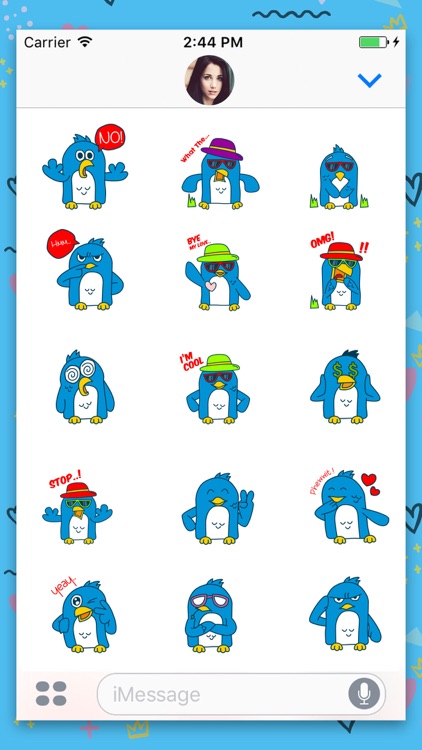 Penguin : Cute Stickers