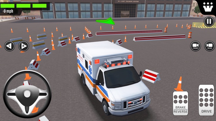 Emergency Car Driving Simulator