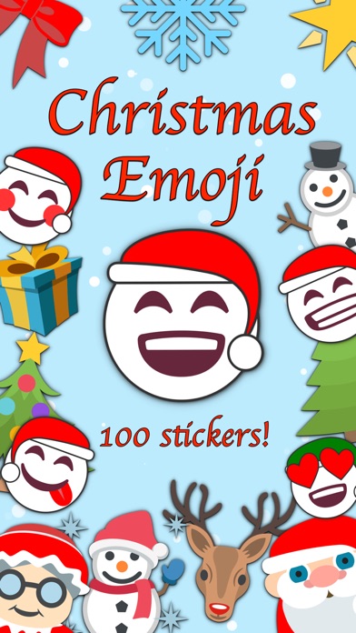 クリスマス絵文字 • Stickersのスクリーンショット1 クリスマス絵文字 • Stickersのスクリーンショット1