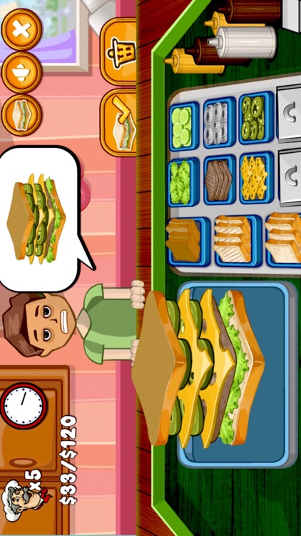 Sandwich Baker Shop Simulator