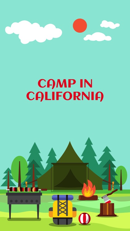 Camp in California