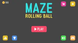 Game screenshot Maze Rolling Ball mod apk