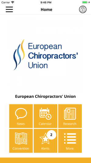 European Chiropractors' Union(圖1)-速報App