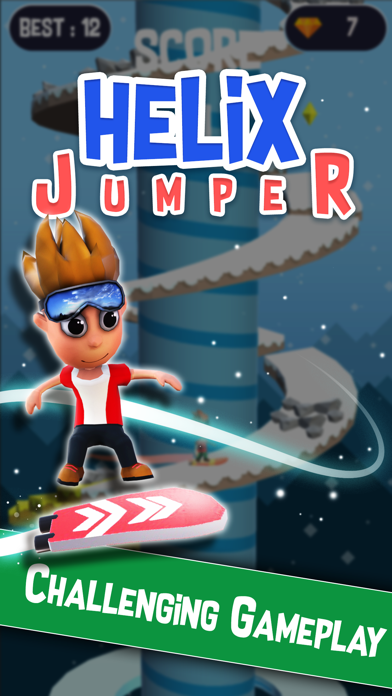 Helix Jumper - Spiral Tower Screenshot 1