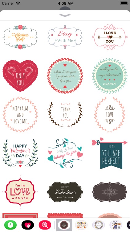 Lovely & Sweet Stickers Set