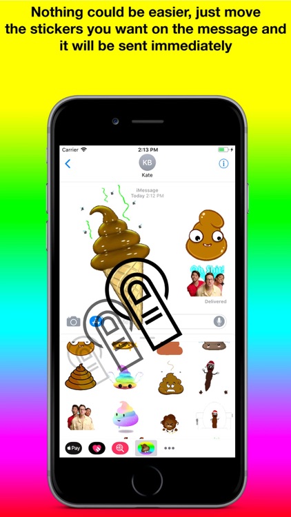 Animated Poop Stickers Pro