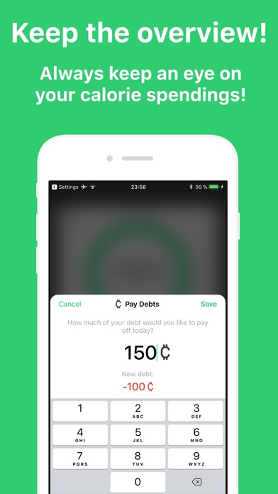 Calorie Wallet screenshot 3