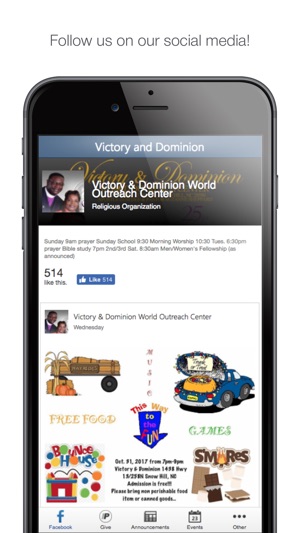 Victory and Dominion Church(圖2)-速報App