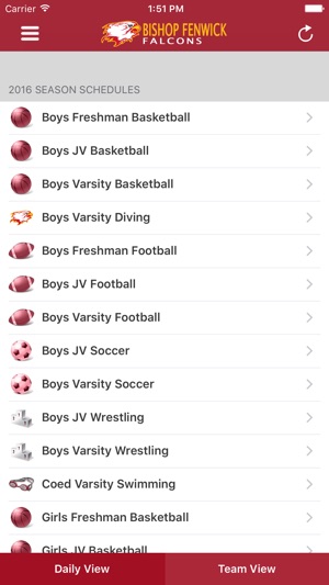 Bishop Fenwick Athletics(圖3)-速報App