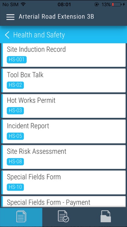 Compliance & Forms -ProProject