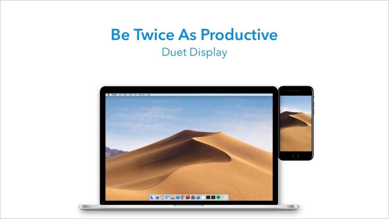Duet Display screenshot 1 - iOS app interface