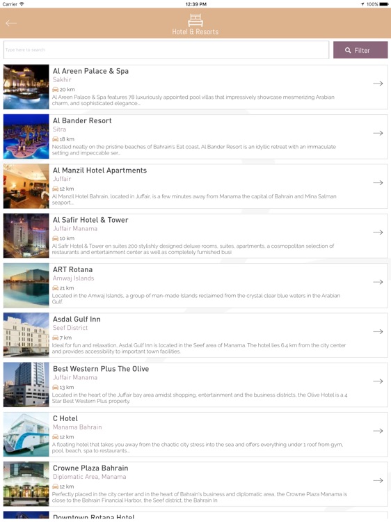 Bahrain Tour Guide for iPad
