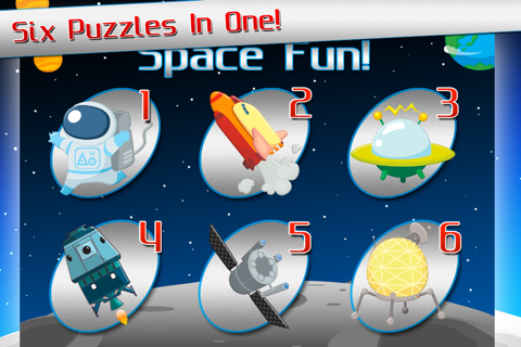 Space Lift-Out Puzzle screenshot 2