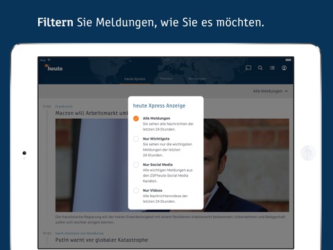 ZDFheute - Nachrichten screenshot 2