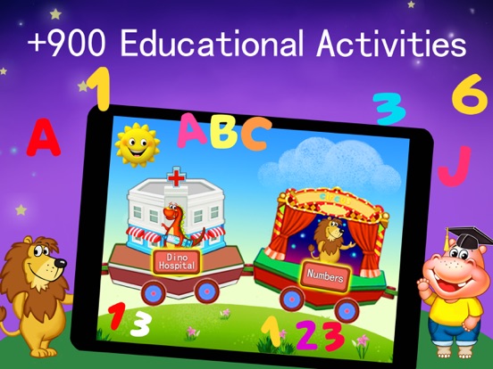 Animal Circus: Learning Games на iPad