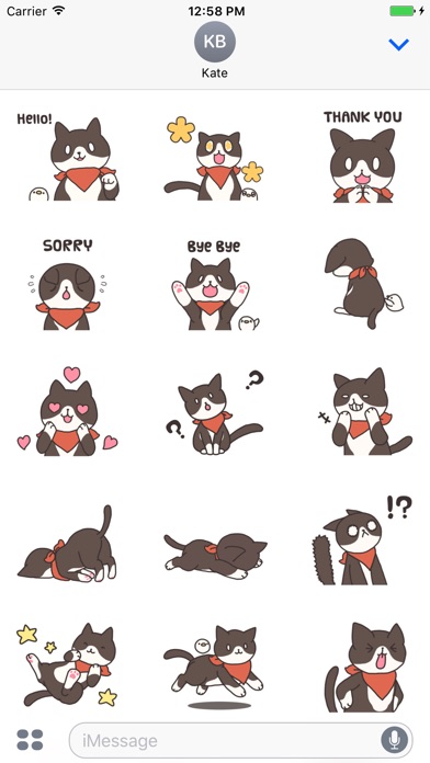 Animated Catty Stickers screenshot 2