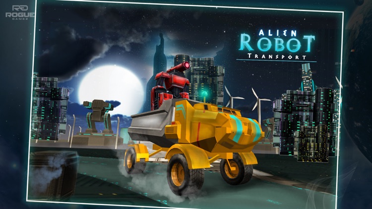 Alien Robots Truck Transport