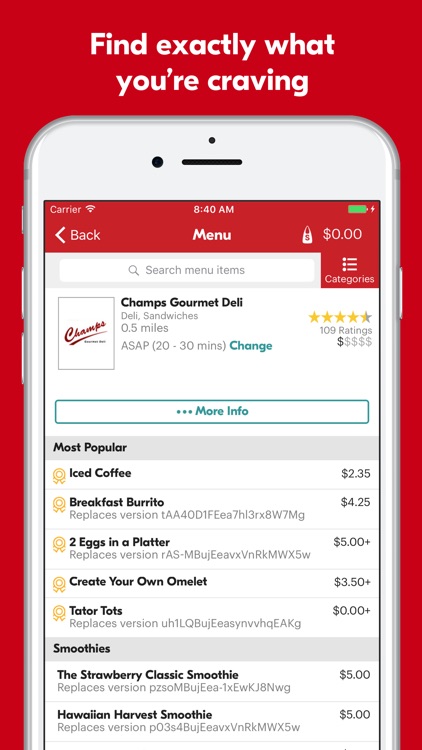 Seamless – Food Delivery & Takeout Service