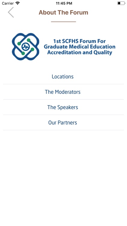 Scfhs Accreditation forum