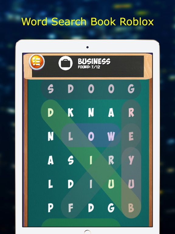 Word Search Book Roblox Apps 148apps - roblox word search