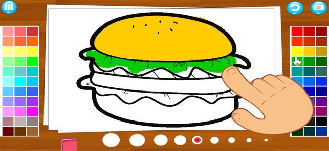 My Food Draw or Paint Learning(圖6)-速報App