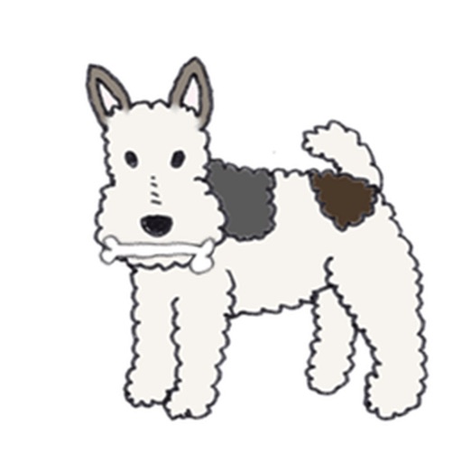 Wire Fox Terrier Dog Sticker icon
