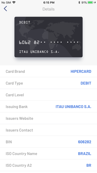BIN Check: Credit Card Checker screenshot 3