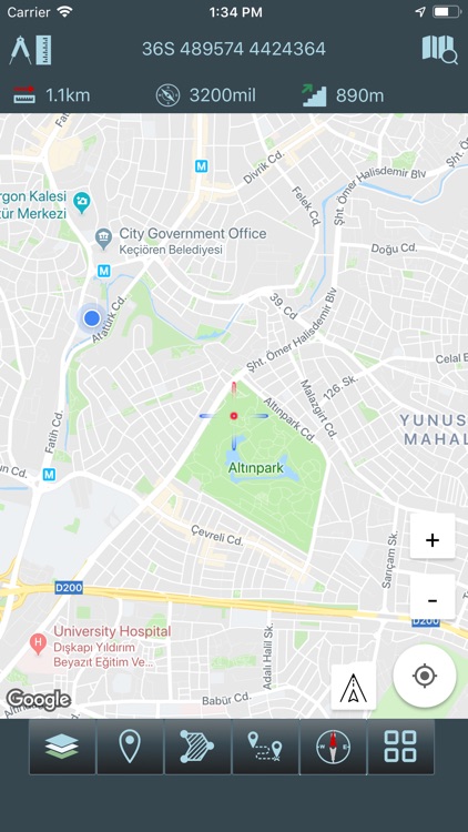 Mgrs & Utm Map