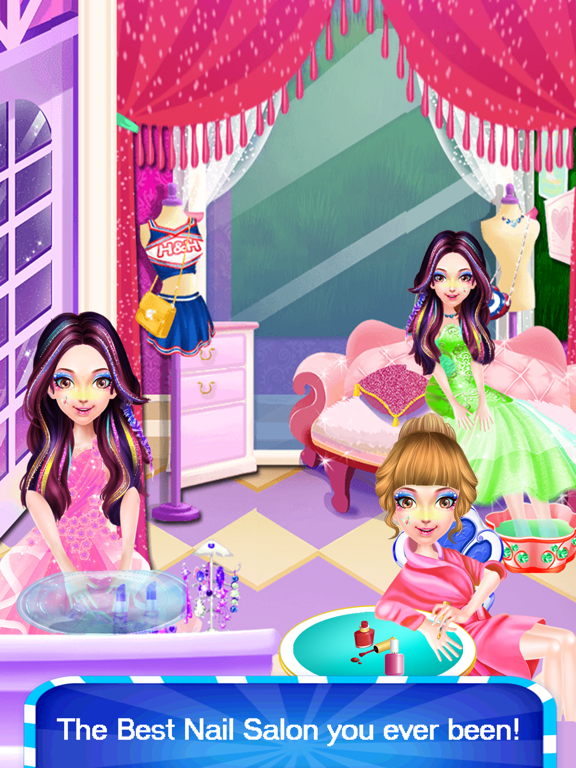 Rainbow Unicorn Fashion Salon screenshot 2