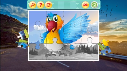 Happy Bird Jigsaw Games screenshot 2