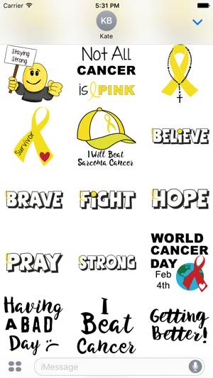 Sarcoma Cancer Stickers(圖3)-速報App