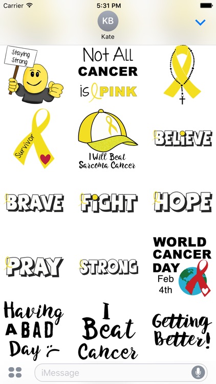 Sarcoma Cancer Stickers