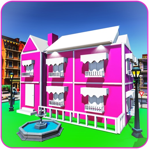 Doll House Building Game Icon