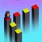 Block Jump is an addictive game, tap the right or left side of the screen with the matching colour of the path