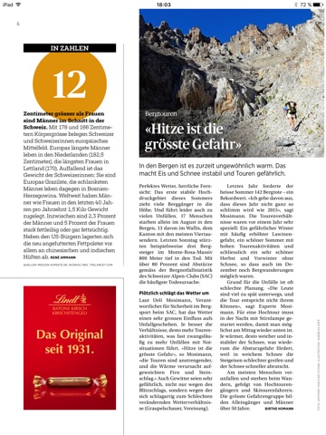 Beobachter eMagazin screenshot 3