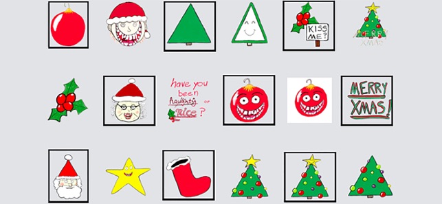 Xmas Doodlez Stickers