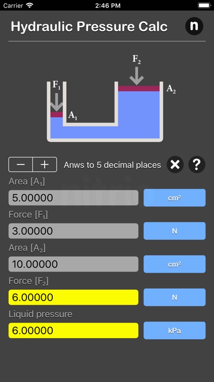 Hydraulic Pressure Calculator