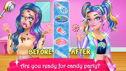 RAINBOW UNICORN CANDY MAKEUP 1.0 IOS