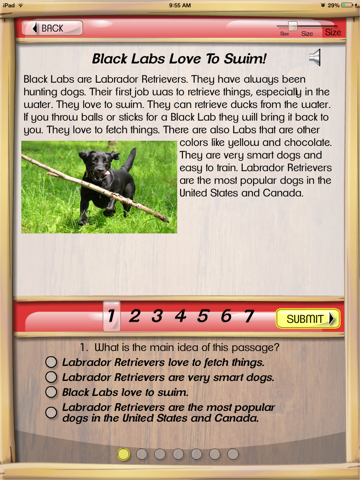 Reading Comprehension – Animal screenshot 3