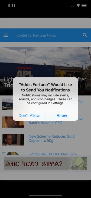 Addis Fortune News(圖2)-速報App