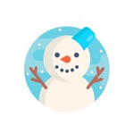 Winter Holidays Stickers.