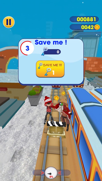 Subway Santa Runer screenshot-5