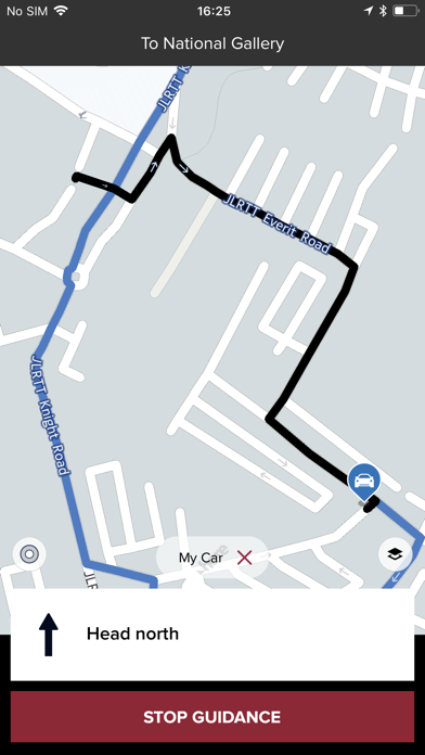 Jaguar InControl Route Planner screenshot 3