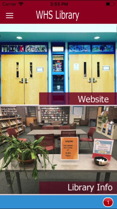 Westborough HighSchool Library screenshot 2