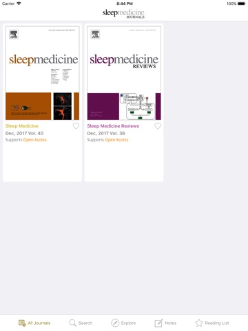 Sleep Medicine Journals screenshot 2