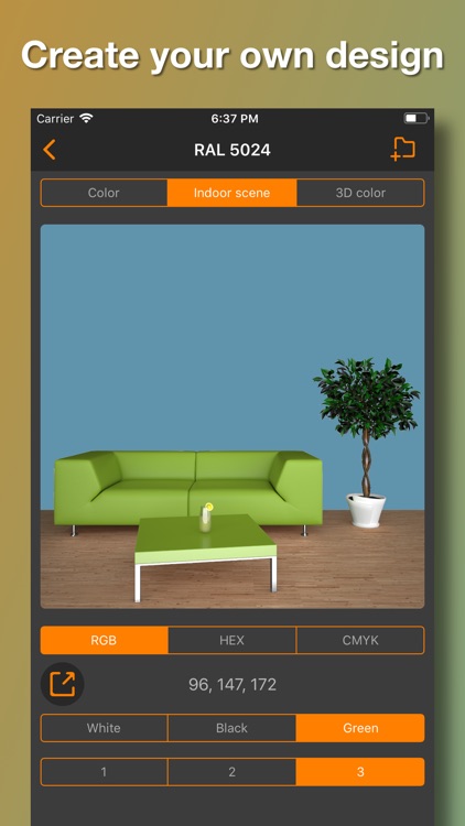 RAL. Color palette