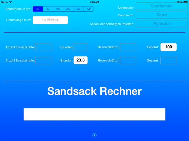 Sandsack Rechner HD(圖1)-速報App