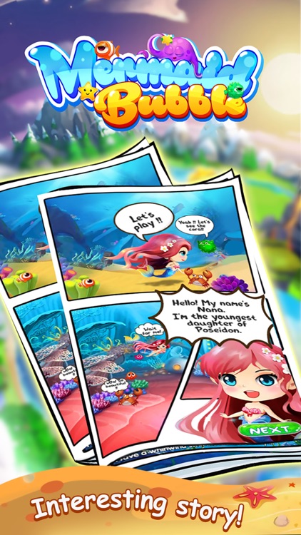 Mermaid Bubble Shooter screenshot-4