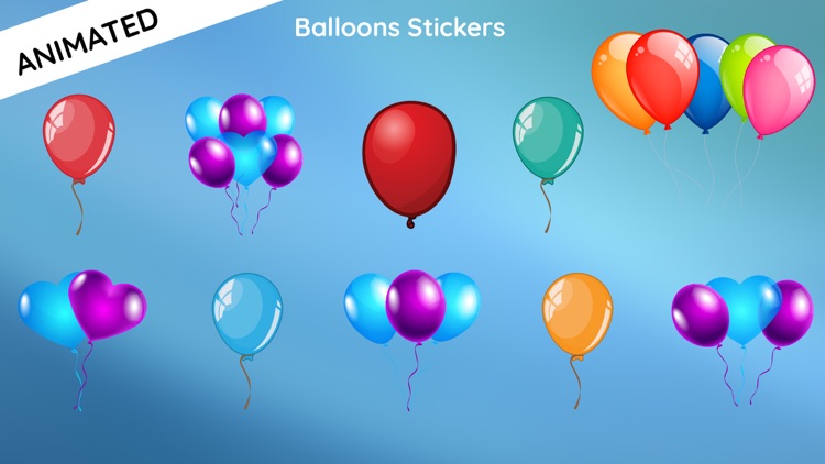 Animated Balloon Birthday Pack