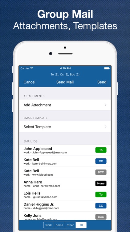 My Groups Lite Contact Manager screenshot-3